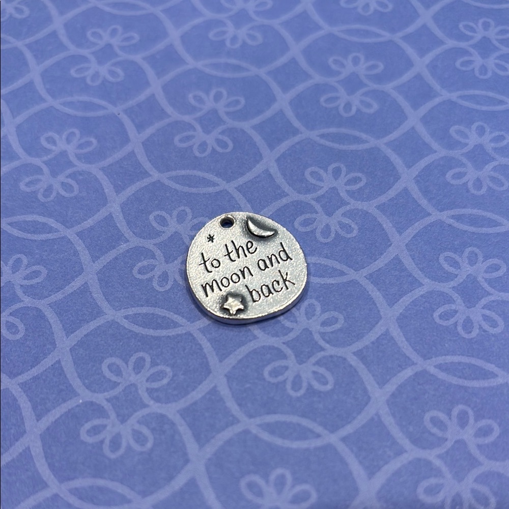 James Avery Silver Charm Bracelet - To the Moon and Back
